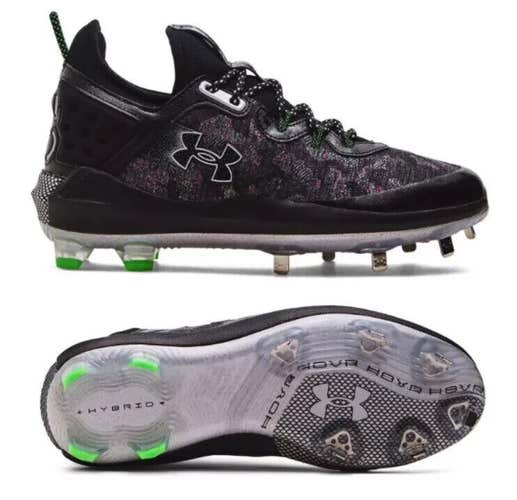 Under Armour UA Harper 8 Low ST Metal Baseball Cleats 3026588-001 Mens Size 13