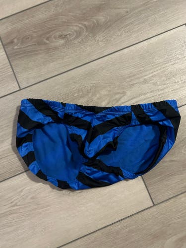 Cut2Me stripe swim briefs