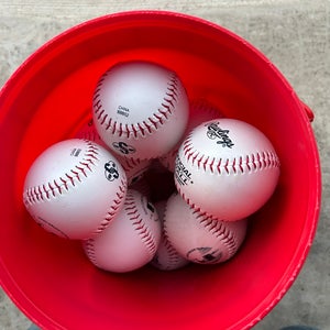 Used Rawlings 12 Pack (1 Dozen) Official Minor League Baseballs