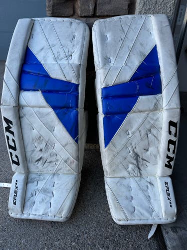 Used  CCM Extreme Flex E5.9 Goalie Leg Pads