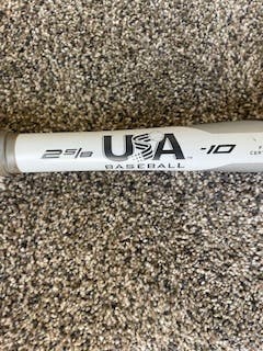 Used Marucci F5 USABat Certified Bat (-10) Alloy 20 oz 30"