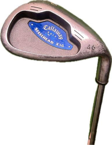 Callaway Steelhead X-16 46° Pitching Wedge UniFlex Steel Shaft RH 36”L