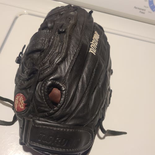 Used Left Hand Throw Nokona BS-1300 Softball Glove 13"