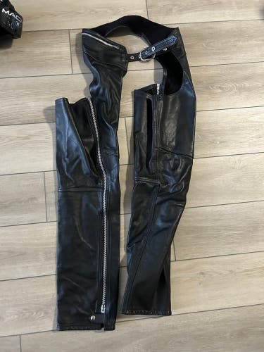 Men’s Leather Chaps Size 30/32