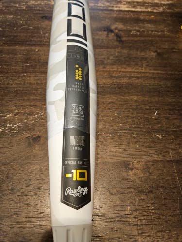 New 2024 Rawlings Icon USSSA Certified Bat (-10) Composite 20 oz 30"