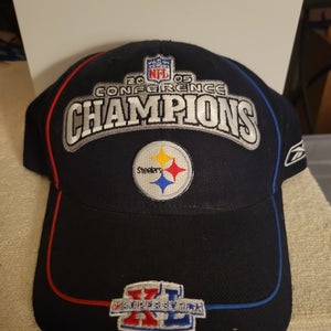 Reebok Pittsburgh Steelers NFL 2005 Conference Champions Adjustable Hat