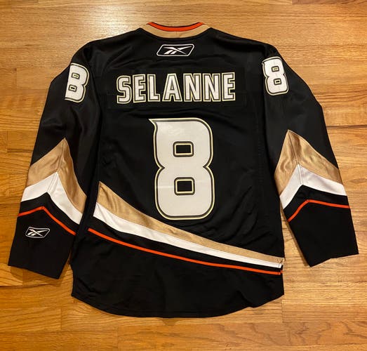 Vintage Anaheim Ducks Teemu Selanne Hockey Jersey