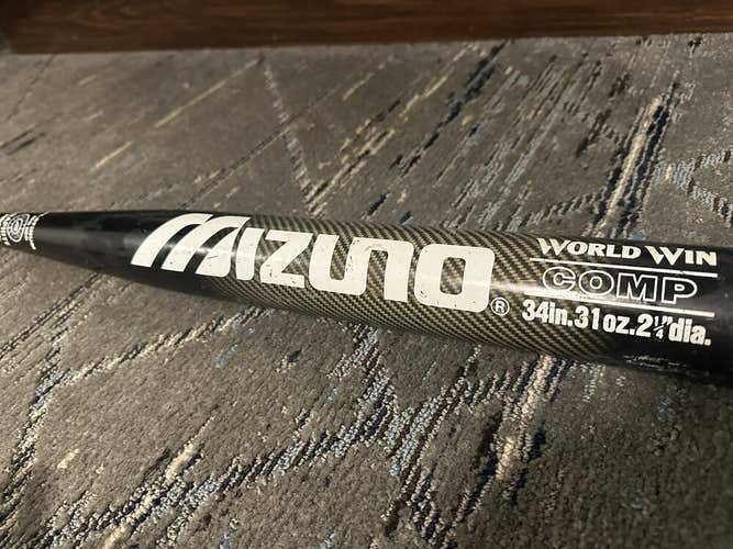 RARE MIZUNO WORLD WIN COMP JAPAN 34 31 SLOW PITCH SOFTBALL BAT