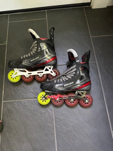 Used  Bauer Regular Width Size 8.5 Vapor 2X Inline Skates