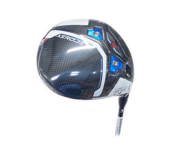 NEW Cobra Aerojet LS 10.5* Driver Graphite Hzrdus Silver 60g Stiff Flex