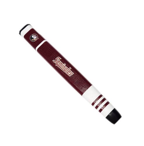 NEW Team Golf Florida State Seminoles Burgundy/White Jumbo Putter Grip w/Ball