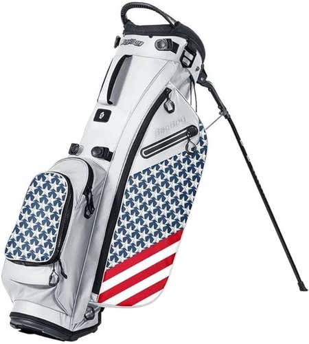 Bag Boy ZTF Stand Bag (10.5", 4-way top, Pearl White/USA) NEW