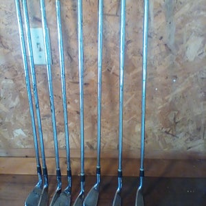 Used Men's Cleveland TA3 Right Handed Iron Set Regular Flex 8 Pieces Steel Shaft