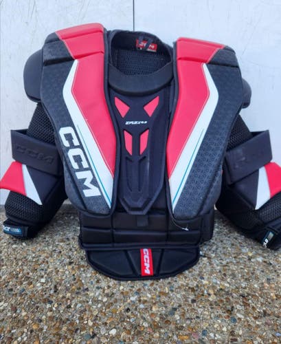 Used Small CCM Eflex 6.9 Goalie Leg Pads--used like new.
