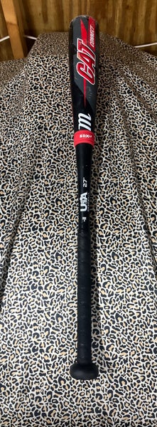 Used Marucci USABat Certified Hybrid 16 oz 27" CAT X Connect Bat