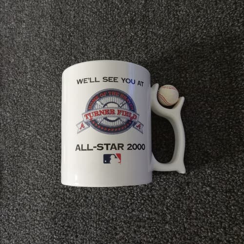 Vintage MLB Atlanta Braves Turner Field All Star Game 2000 12oz Mug