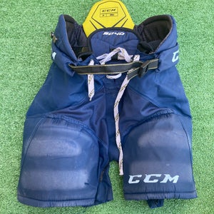 Blue Used Junior Small CCM Tacks 9040 Hockey Pants