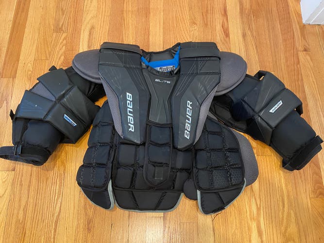 Used Large Bauer Elite Goalie Chest Protector