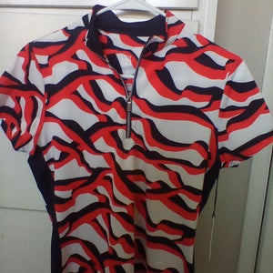 Red New Small Women's Tail Shirt