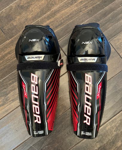 New Senior Bauer NSX 13" Shin Pads