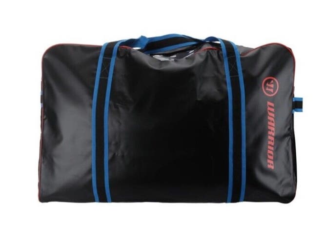 New $99 Warrior Covert Hockey Black Blue Pro Player Senior Bag Large Durable Tough