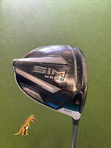 Used RH TaylorMade Sim Max Draw 10.5* Driver UST Mamiya Helium Graphite Senior