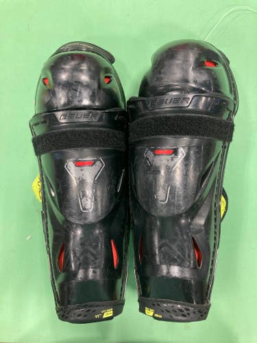 Used Junior Bauer Vapor 3X Shin Pads 11"