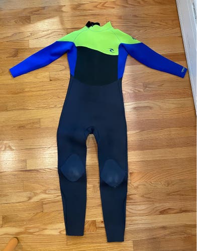 Used Rip Curl Omega 3/2 Kid's Fullsuit Wetsuit Size 16