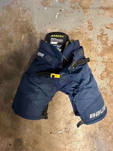 Junior Bauer Supreme Mach Hockey Pants - Used - Like New