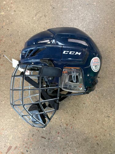 Blue Used Small CCM Fitlite 3DS Helmet