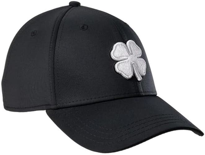 NEW Black Clover Live Lucky Premium Clover #41 White/Black Fitted L/XL Golf Hat