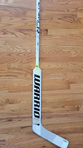 Used 25" Warrior Ritual CR3 Regular Senior Goalie Stick