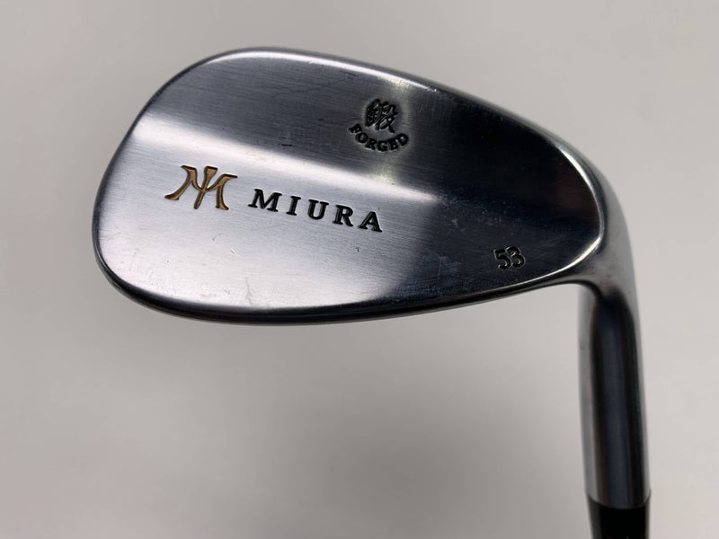 Miura Forged Chrome Gap Wedge 53* Nippon NS Pro Modus 3 Stiff Steel Mens RH