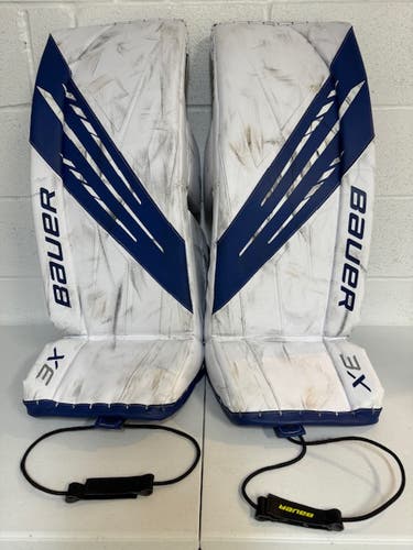 Used Bauer Vapor 3x Senior Custom Goal Pads - SMALL