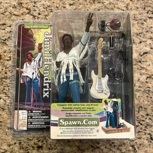 NIP 2003 McFarlane Toys Jimi Hendrix Woodstock Concert  Action Figure