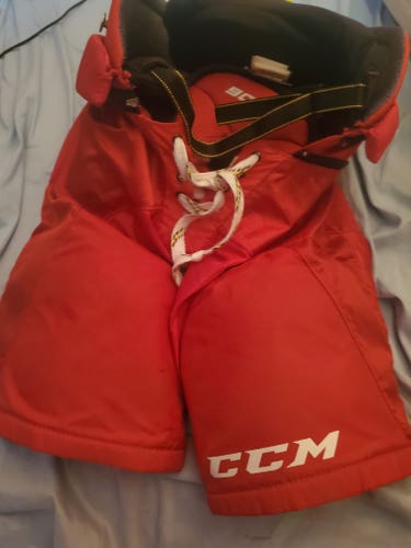 Used Junior Medium CCM Tacks 9060 Hockey Pants Pro Stock