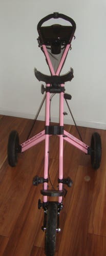 Sun Mountain Golf Speed Cart V1 - Push Cart Pink Color