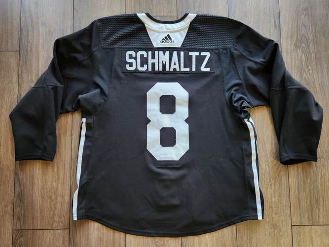 Arizona Coyotes Nick Schmaltz Authentic Adidas MiC Black Practice Jersey Size 56