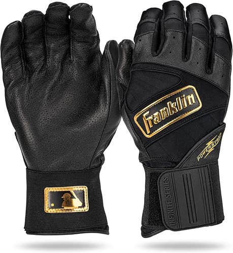 Franklin Powerstrap Batting Gloves - Adult Small