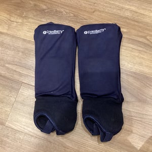 Cranbarry Navy Blue Youth Shin Guard one Size
