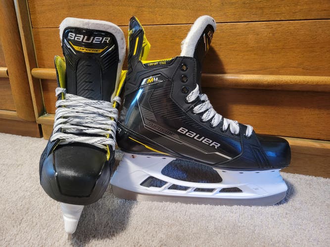 Used - Senior Bauer Supreme M4 Hockey Skates - 9.5 - Fit 2