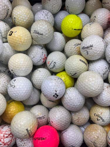 4 Dozen Hit Away Golf Balls...all assorted models....Good for practice and fun