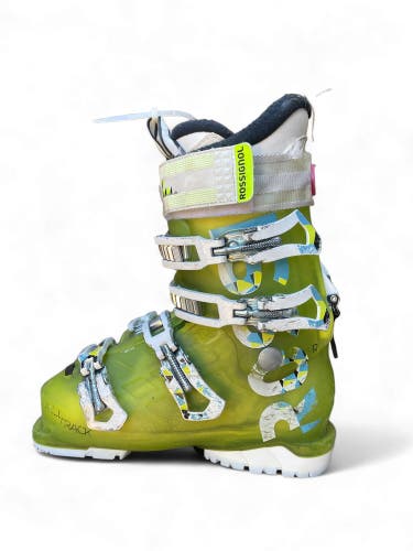 ​ROSSIGNOL WOMEN'S ALLTRACK SKI BOOTS USED WITH NEW HEELS & TOES *FREE SHIPPING*