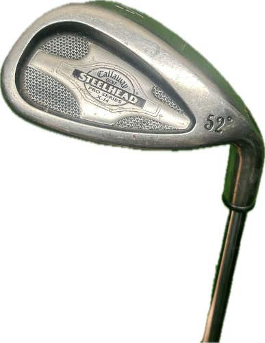 Callaway Steelhead Pro Series X-14 52° Gap Wedge UniFlex Steel Shaft RH 35”L