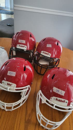 Large Riddell Speed Helmets