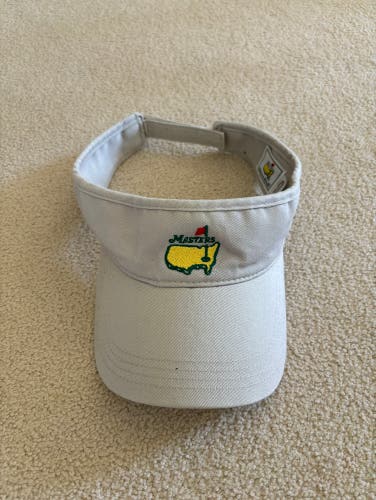 The Masters Tan Golf Visor