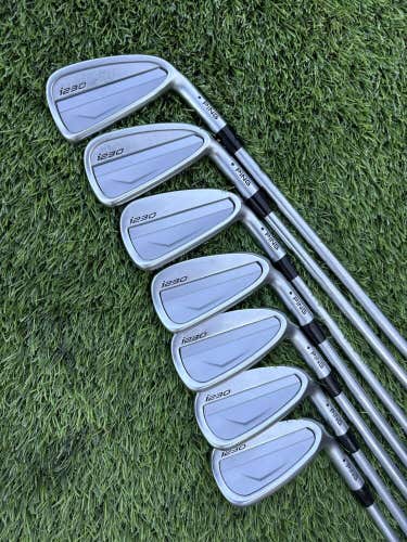 CLEAN Ping i230 Iron Set 4-W Black Dot Project X LS 6.5 125g STEEL +1/2” Long