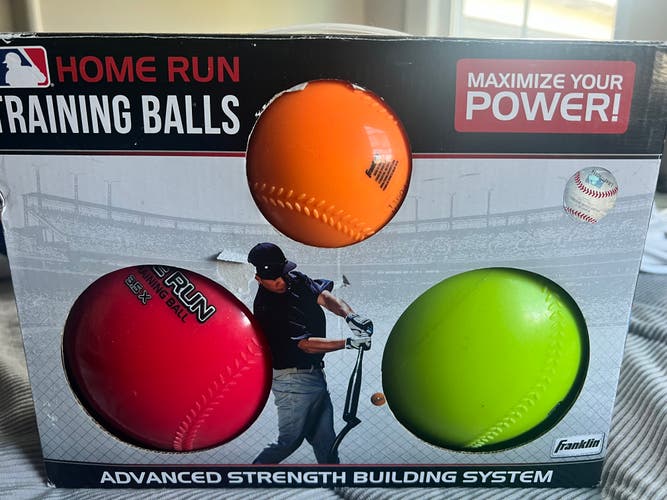 New Franklin Homerun Training Balls