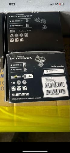 New ultegra 6870 long cage di2 rear derailleur