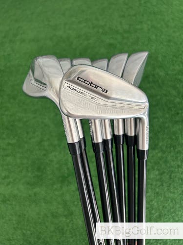 Cobra King Forged Tec ‘23 Iron Set 5-G / US MMT 105 TX Tour Extra Stiff Graphite